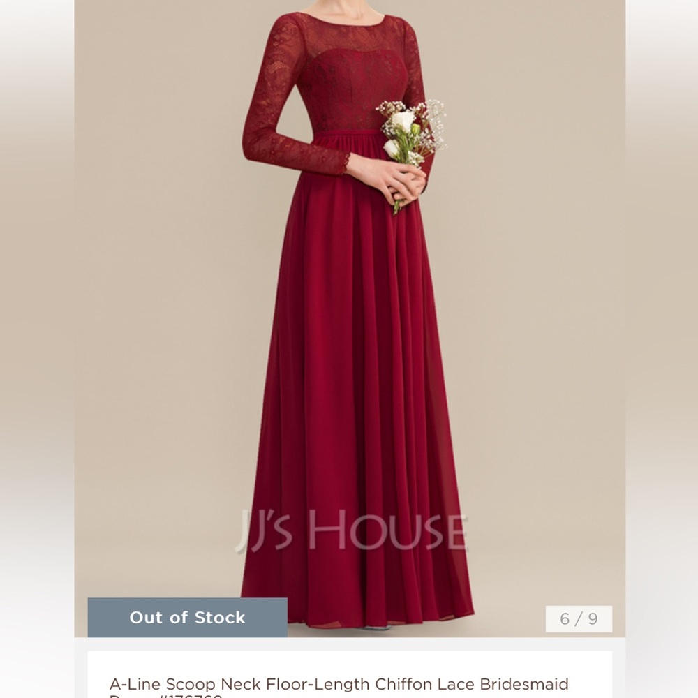 JJ’S House evening gown